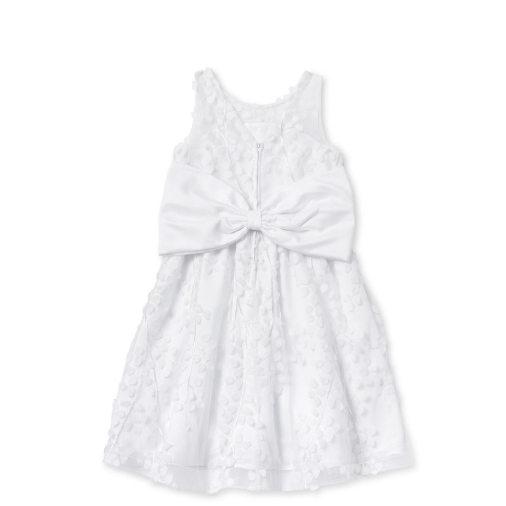 NWT Rare Editions Sleeveless Flower Girl Dress Sizes 10 & 12 - Picture 2 of 9